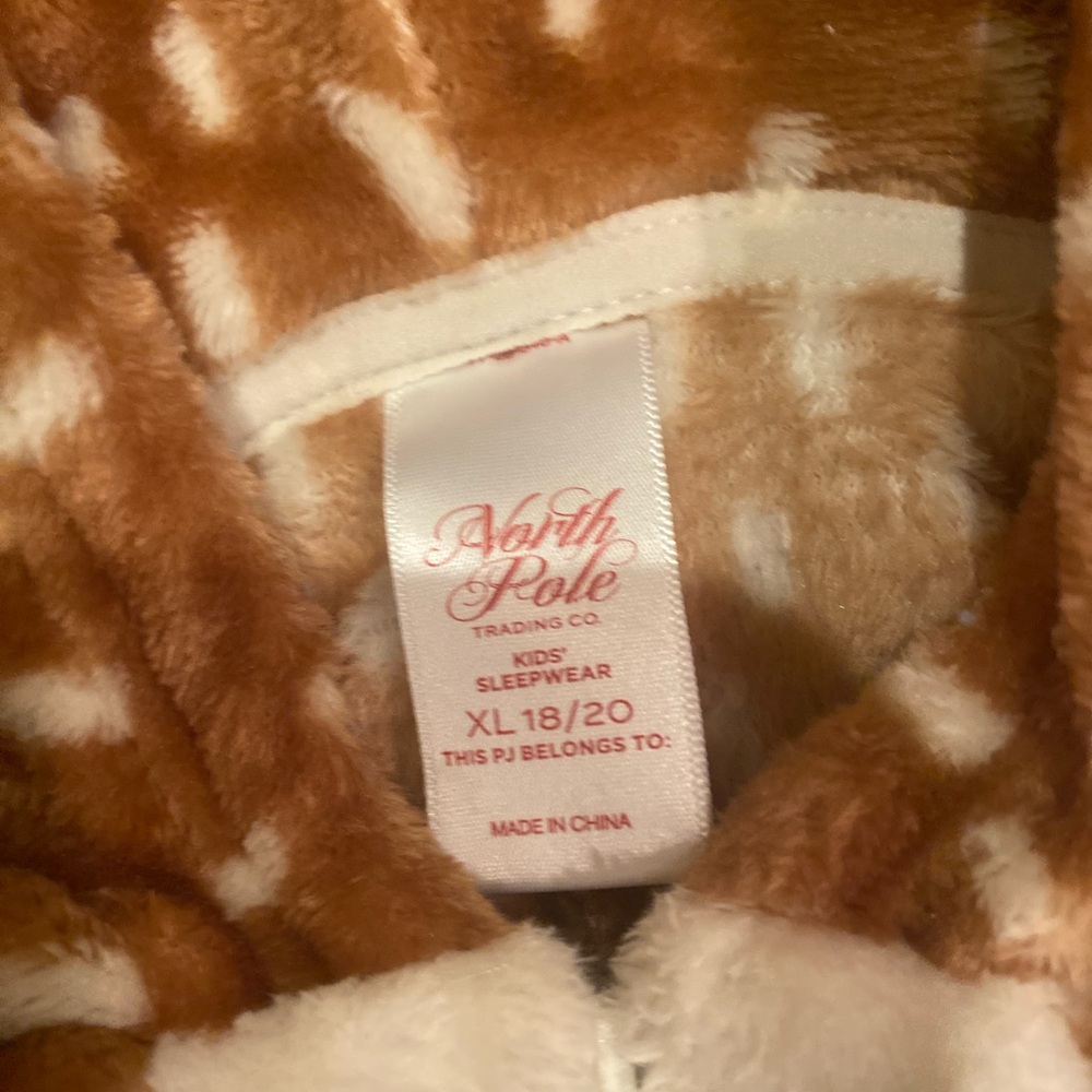 Reindeer onesie-Size XL - Picture 2 of 3